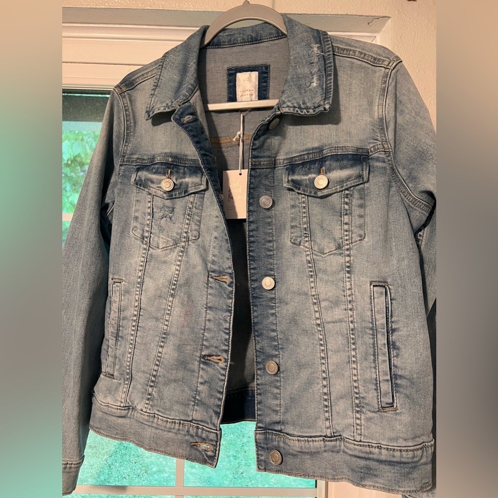 NWTS Denim Jacket by Laura Conrad